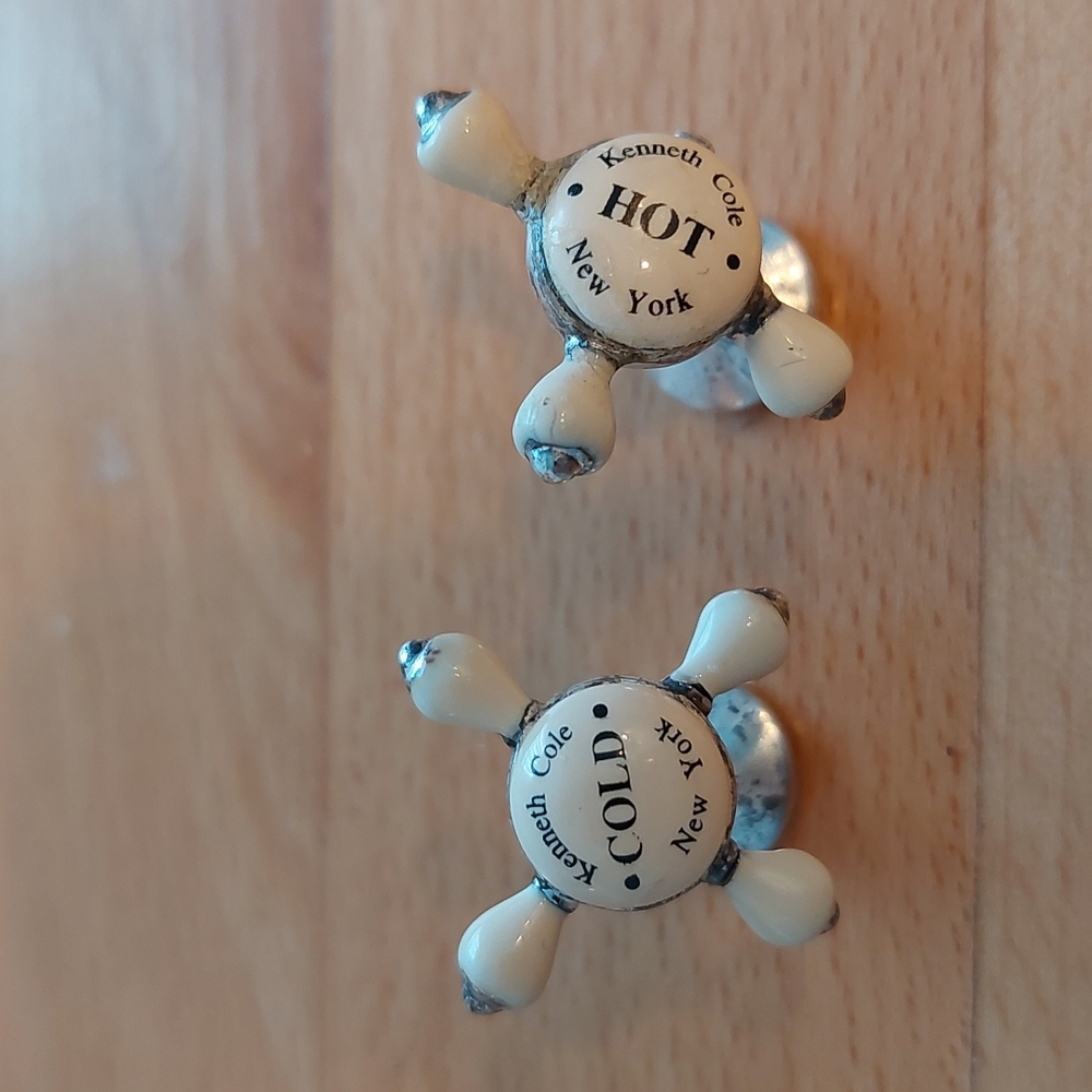 Vintage cufflinks hot cold